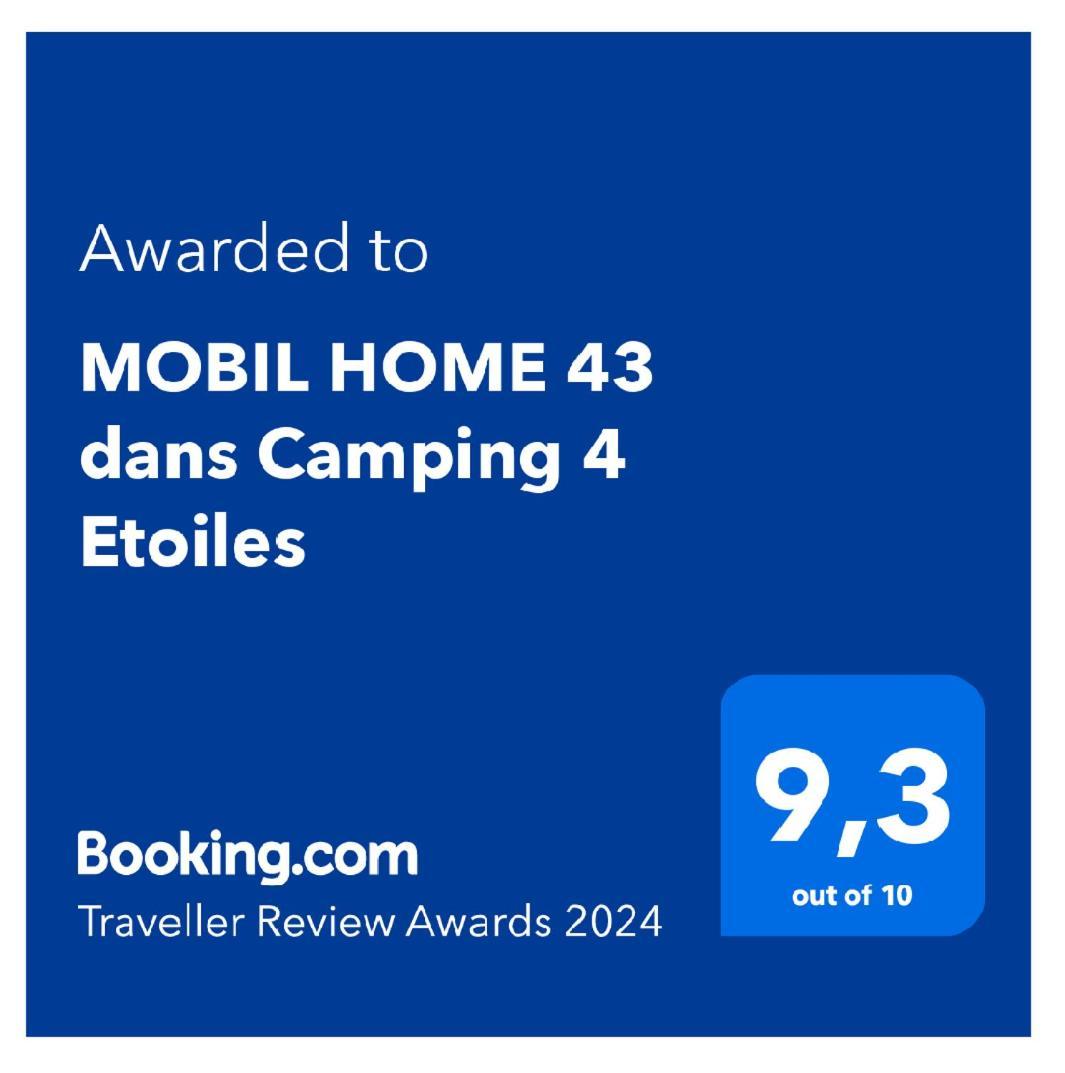 Mobil Home 43 Dans Camping 4 Etoiles Gastes Exterior foto